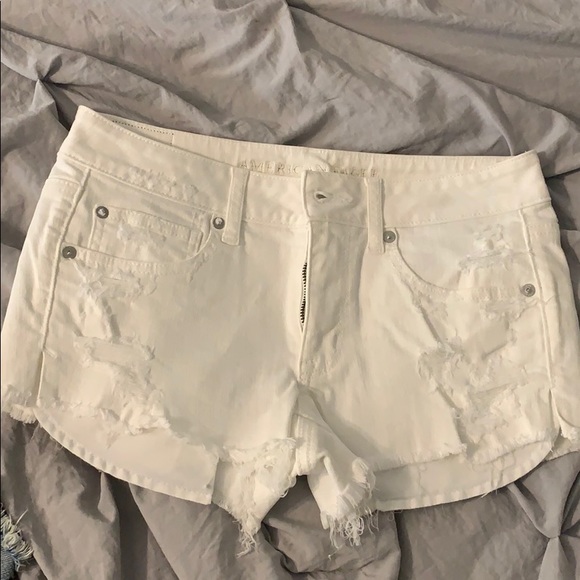 American Eagle Outfitters Shorts American Eagle White Jean Shorts